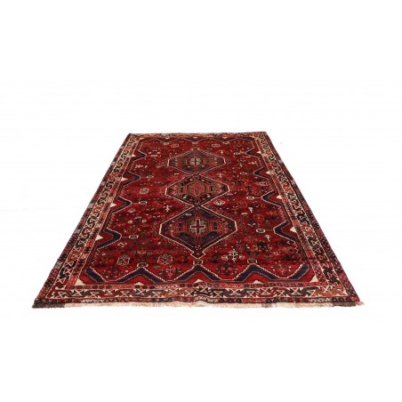 Tappeto Shiraz Persia marrone giallo 170x245