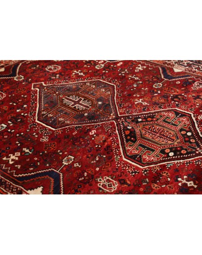 Tappeto Shiraz Persia marrone giallo 170x245