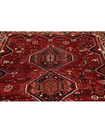 Tappeto Shiraz Persia marrone giallo 170x245