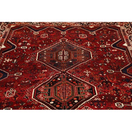 Tappeto Shiraz Persia marrone giallo 170x245