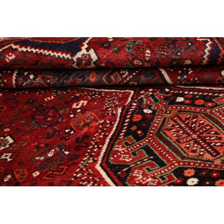 Tappeto Shiraz Persia marrone giallo 170x245
