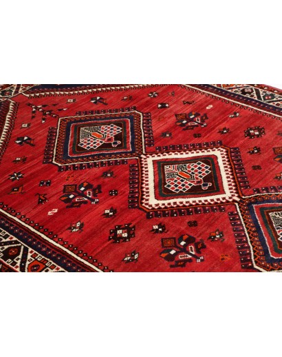 Tappeto Shiraz Persia marrone bianco 160x233