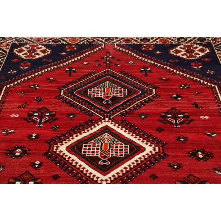 Tappeto Shiraz Persia marrone bianco 160x233