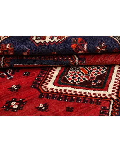 Tappeto Shiraz Persia marrone bianco 160x233