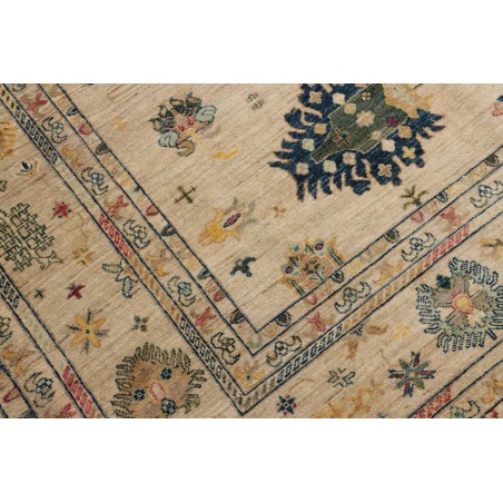 Tappeto Malka Pakistan marrone grigio 243x300