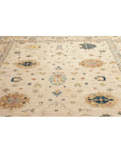 Tappeto Malka Pakistan marrone grigio 243x300