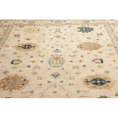 Tappeto Malka Pakistan marrone grigio 243x300
