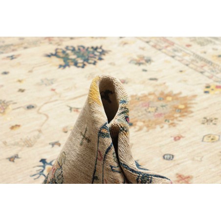 Tappeto Malka Pakistan marrone grigio 243x300