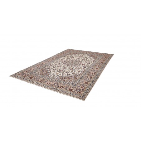 Tappeto Kashan Persia beige marrone 243x363