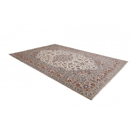 Tappeto Kashan Persia beige marrone 243x363