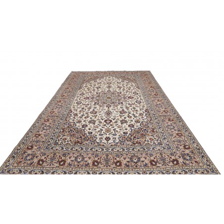 Tappeto Kashan Persia beige marrone 243x363