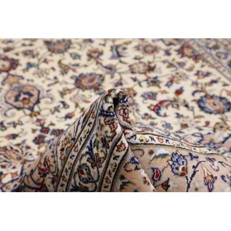 Tappeto Kashan Persia beige marrone 243x363