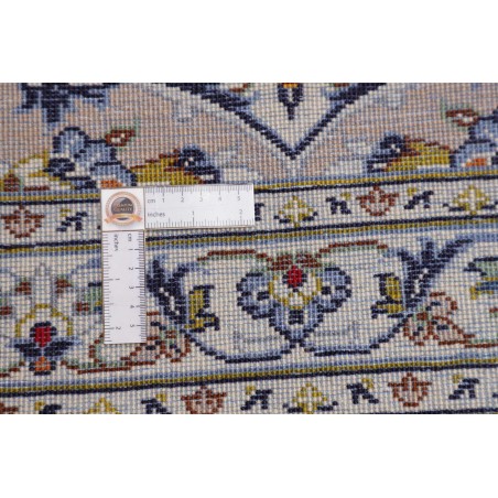 Tappeto Kashan Persia beige marrone 243x363