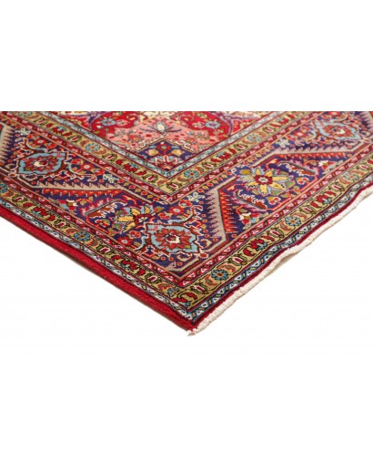 Tappeto Tabriz Persia marrone giallo 250x338