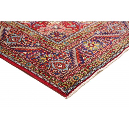 Tappeto Tabriz Persia marrone giallo 250x338