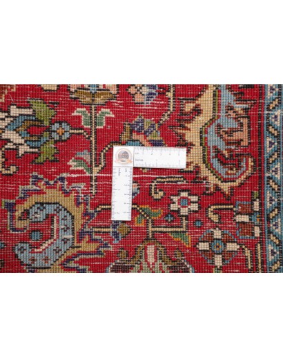Tappeto Tabriz Persia marrone giallo 250x338