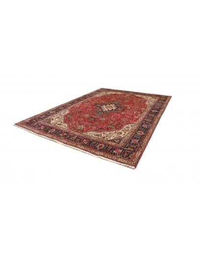 Tappeto Tabriz Persia marrone giallo 255x333
