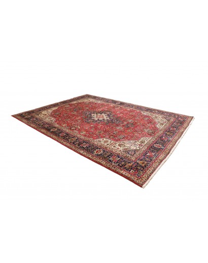 Tappeto Tabriz Persia marrone giallo 255x333