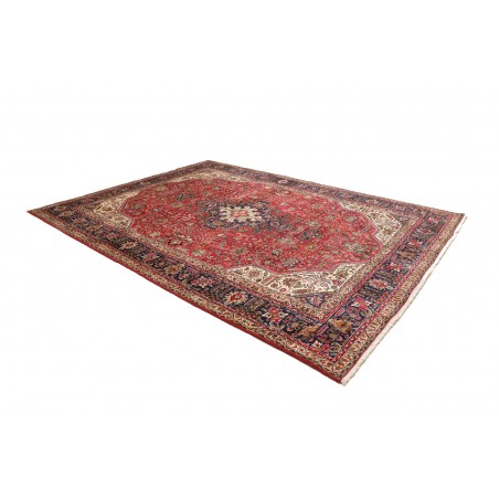 Tappeto Tabriz Persia marrone giallo 255x333