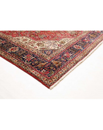 Tappeto Tabriz Persia marrone giallo 255x333
