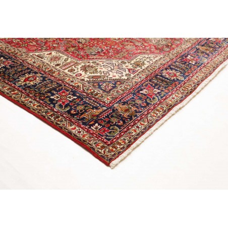 Tappeto Tabriz Persia marrone giallo 255x333