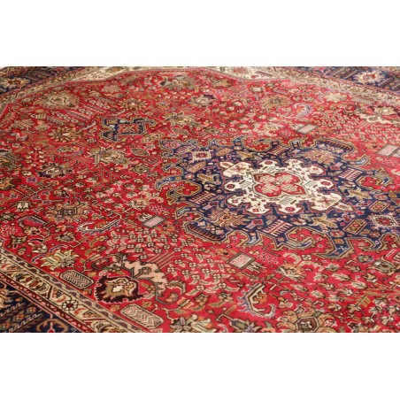 Tappeto Tabriz Persia marrone giallo 255x333