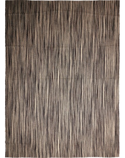 Tappeto Kilim Persia grigio bianco 251x354