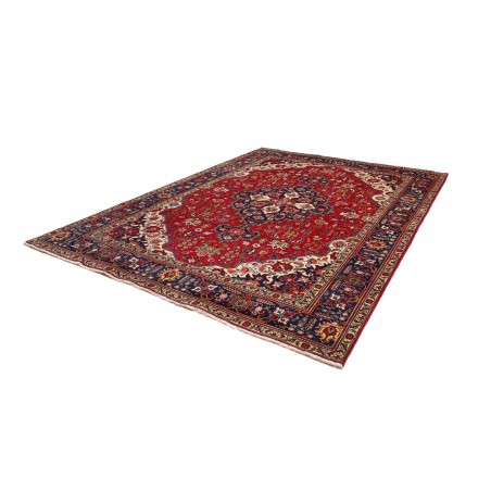 Tappeto Tabriz Persia marrone giallo 250x340