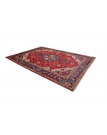 Tappeto Tabriz Persia marrone giallo 250x340