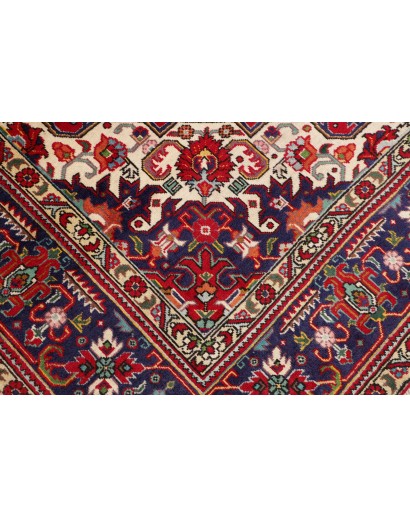 Tappeto Tabriz Persia marrone giallo 250x340