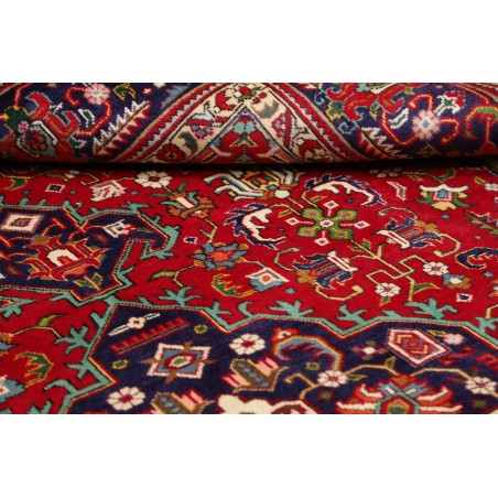 Tappeto Tabriz Persia marrone giallo 250x340