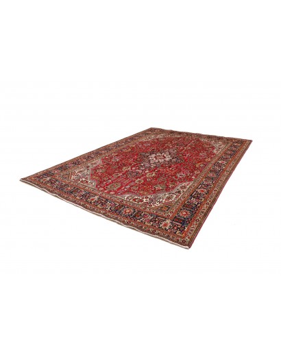 Tappeto Tabriz Persia marrone giallo 255x345