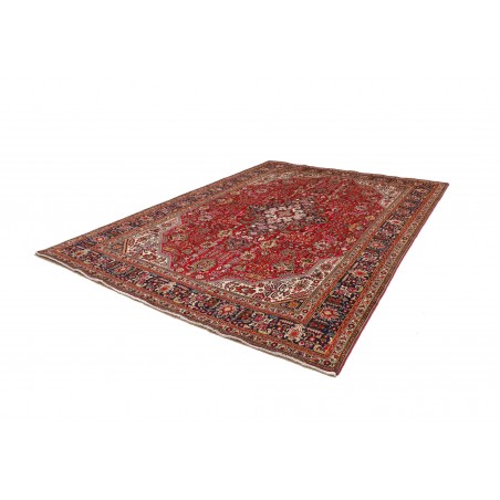 Tappeto Tabriz Persia marrone giallo 255x345
