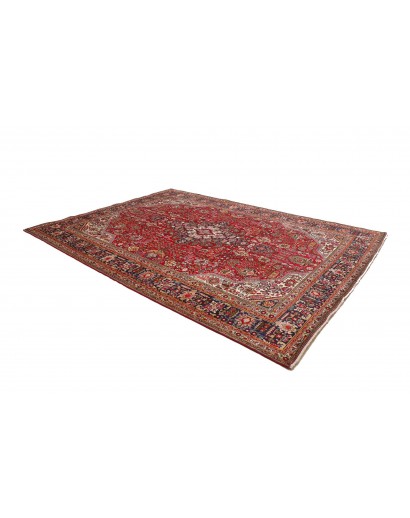 Tappeto Tabriz Persia marrone giallo 255x345