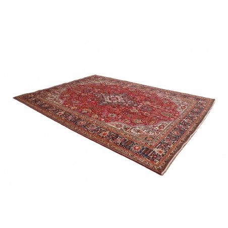 Tappeto Tabriz Persia marrone giallo 255x345