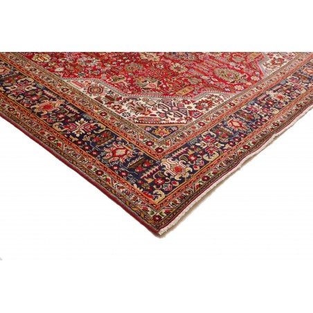 Tappeto Tabriz Persia marrone giallo 255x345