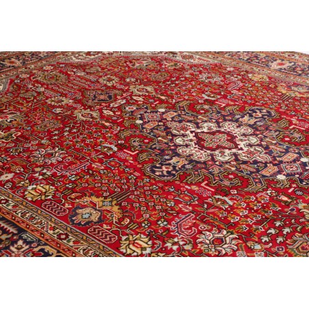 Tappeto Tabriz Persia marrone giallo 255x345