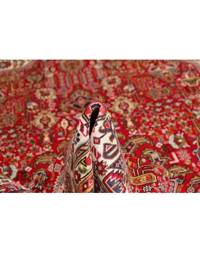 Tappeto Tabriz Persia marrone giallo 255x345