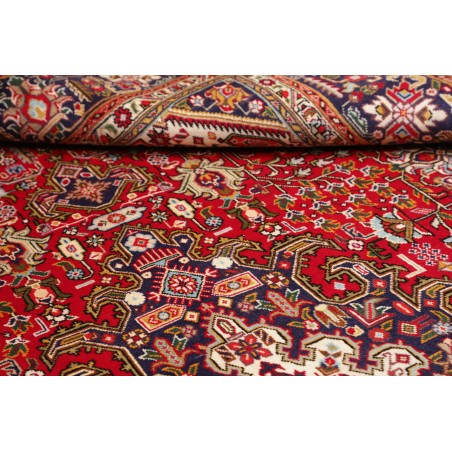 Tappeto Tabriz Persia marrone giallo 255x345