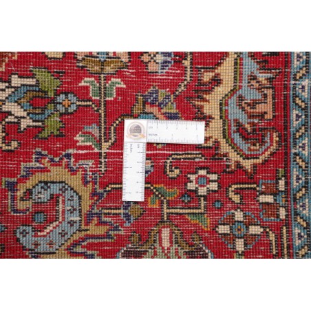 Tappeto Tabriz Persia marrone giallo 255x345