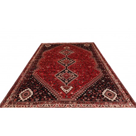 Tappeto Shiraz Persia marrone giallo 230x323