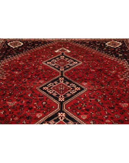 Tappeto Shiraz Persia marrone giallo 230x323