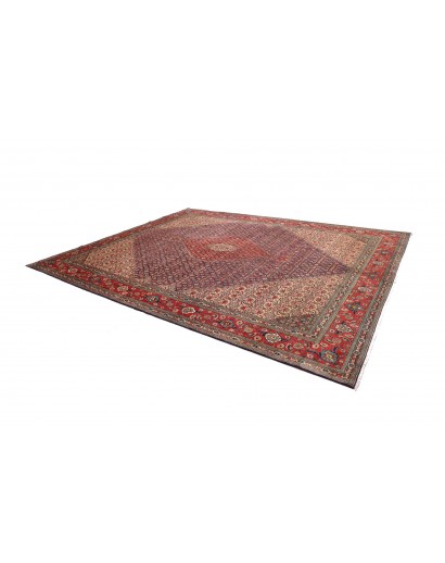 Tappeto Tabriz Persia marrone giallo 303x383