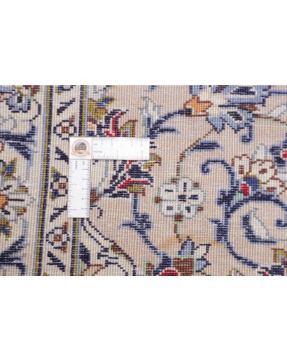 Tappeto Kashan Persia beige verde 300x403