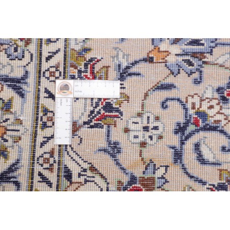 Tappeto Kashan Persia beige verde 300x403