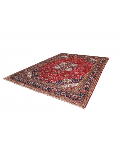 Tappeto Tabriz Persia marrone grigio 260x336