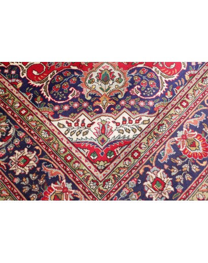 Tappeto Tabriz Persia marrone grigio 260x336