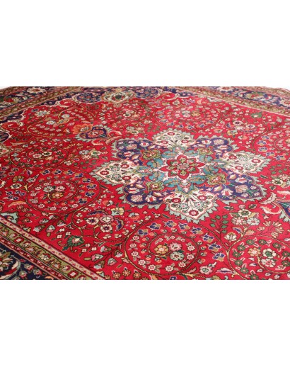 Tappeto Tabriz Persia marrone grigio 260x336