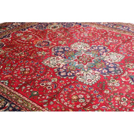 Tappeto Tabriz Persia marrone grigio 260x336