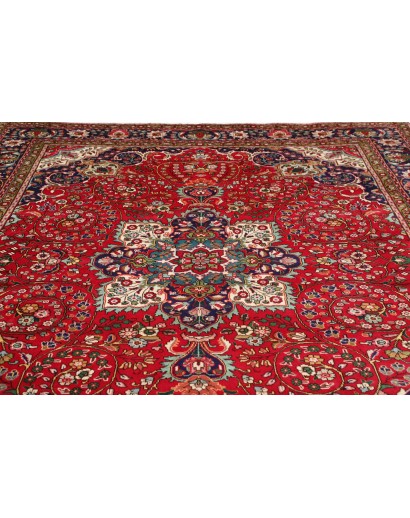 Tappeto Tabriz Persia marrone grigio 260x336